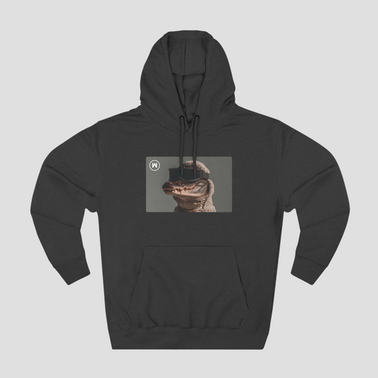 Felpa "Make sense with wethod" Coccodrillo