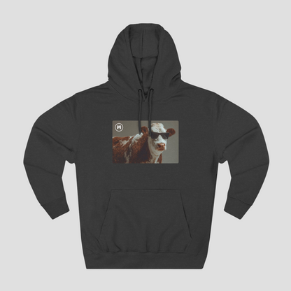 Felpa "Make sense with wethod" Mucca